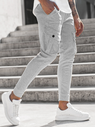 Spodnie dresowe męskie szare OZONEE C/316