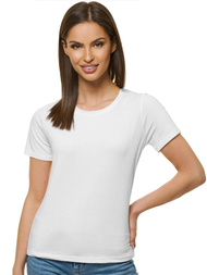 T-shirt damski biały OZONEE JS/SD211/1