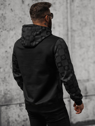 Толстовка чоловіча Чорна OZONEE O/B265