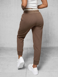 Спортивні штани жіночі Коричневi OZONEE O/10658