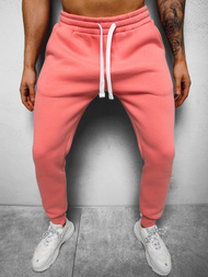 Spodnie dresowe męskie jasno-różowe OZONEE O/12110Z