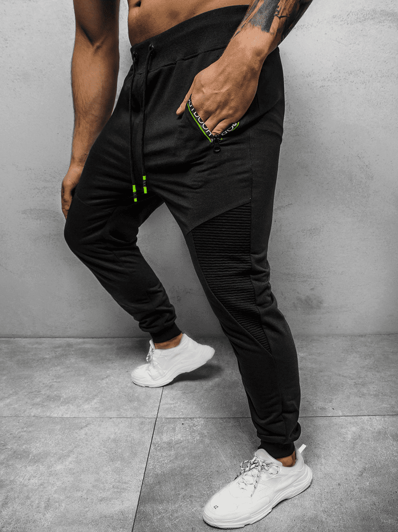 Штани спортивні чоловічі Чорнi OZONEE JS/68K10226