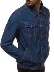Kurtka męska jeans niebieska OZONEE JB/JP1110