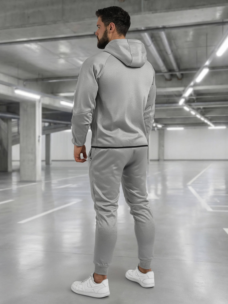 Komplet dresowy męski szary OZONEE JS/8C1966/2