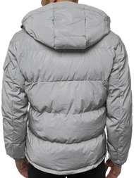 Куртка чоловіча срібло OZONEE JB/JP1167