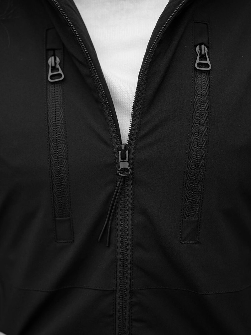 Kurtka damska zimowa czarna OZONEE JS/HH012/1Z