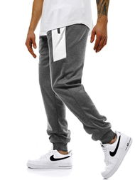Штани спортивні чоловічі Темно-сірі OZONEE JS/JZ11011