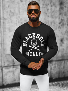 Толстовка чоловіча чорна OZONEE NB/MF2013