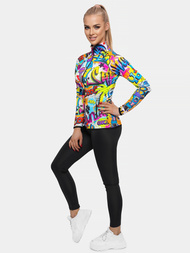 Komplet sportowy damski dwuczęściowy kolorowy OZONEE O/20346