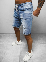 Шорти джинові чоловічі Синi OZONEE NB/MP0035BC