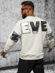 Bluza oversize beżowa OZONEE O/SWE23034