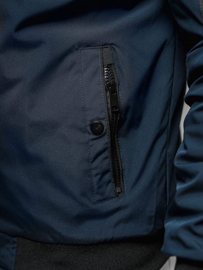 Kurtka męska bomberka granatowa OZONEE JS/84M3036/215