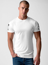 T-shirt męski biały OZONEE O/8T1260/1Z