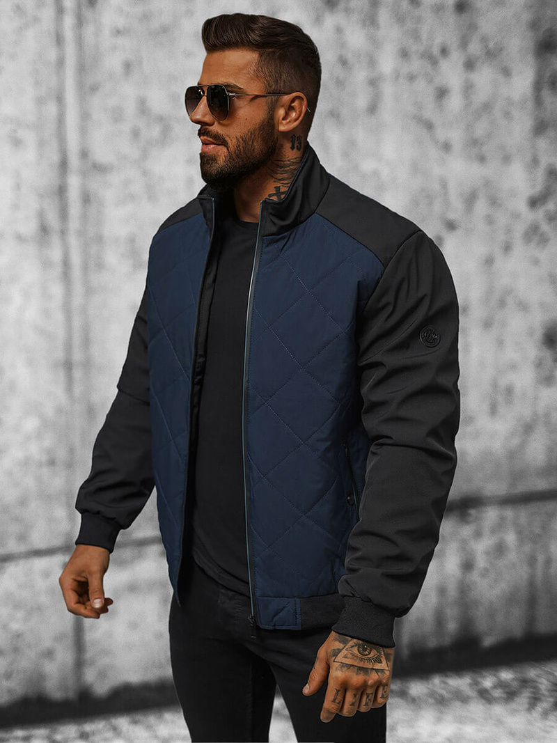 Kurtka męska granatowa OZONEE JS/84M3022/215