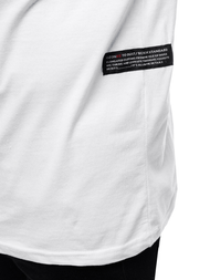 Longsleeve męski biały OZONEE O/1292Z 