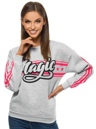 Bluza damska szara OZONEE JS/B26001