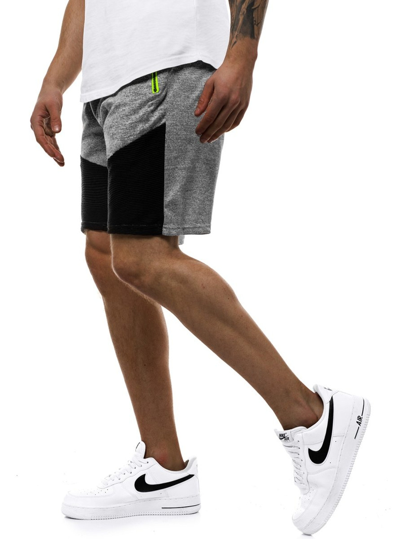 Spodenki męskie szare OZONEE JS/KS2512