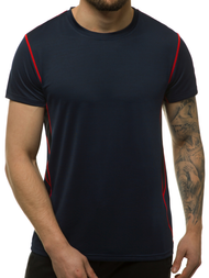 T-Shirt męski granatowy OZONEE JS/KS2104
