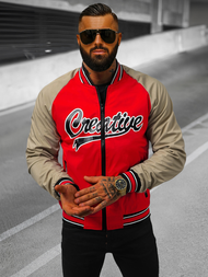 Куртка Чоловіча Червона OZONEE JS/84M3011/270