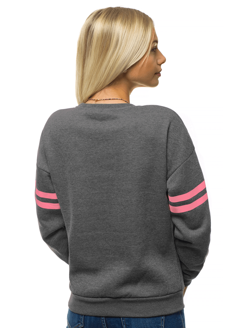 Bluza damska grafitowa OZONEE JS/KSW1011