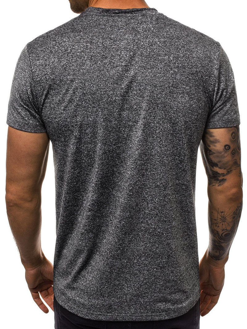 T-Shirt męski antracyt OZONEE JS/S01Z
