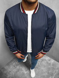 Kurtka przejściowa męska bomberka granatowa OZONEE JS/8M96/25