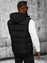 Безрукавка чоловіча чорна OZONEE JS/84M3027/392