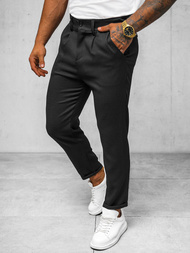 Spodnie męskie chino czarne OZONEE O/K971SP