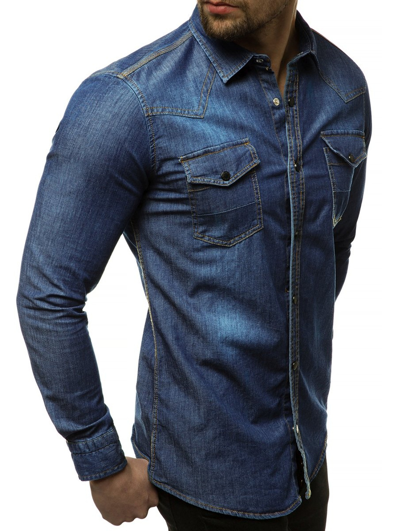 Сорочка чоловіча Сапфірова OZONEE R/3053