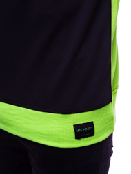 Толстовка чоловіча Зелена-неон OZONEE MACH/2121