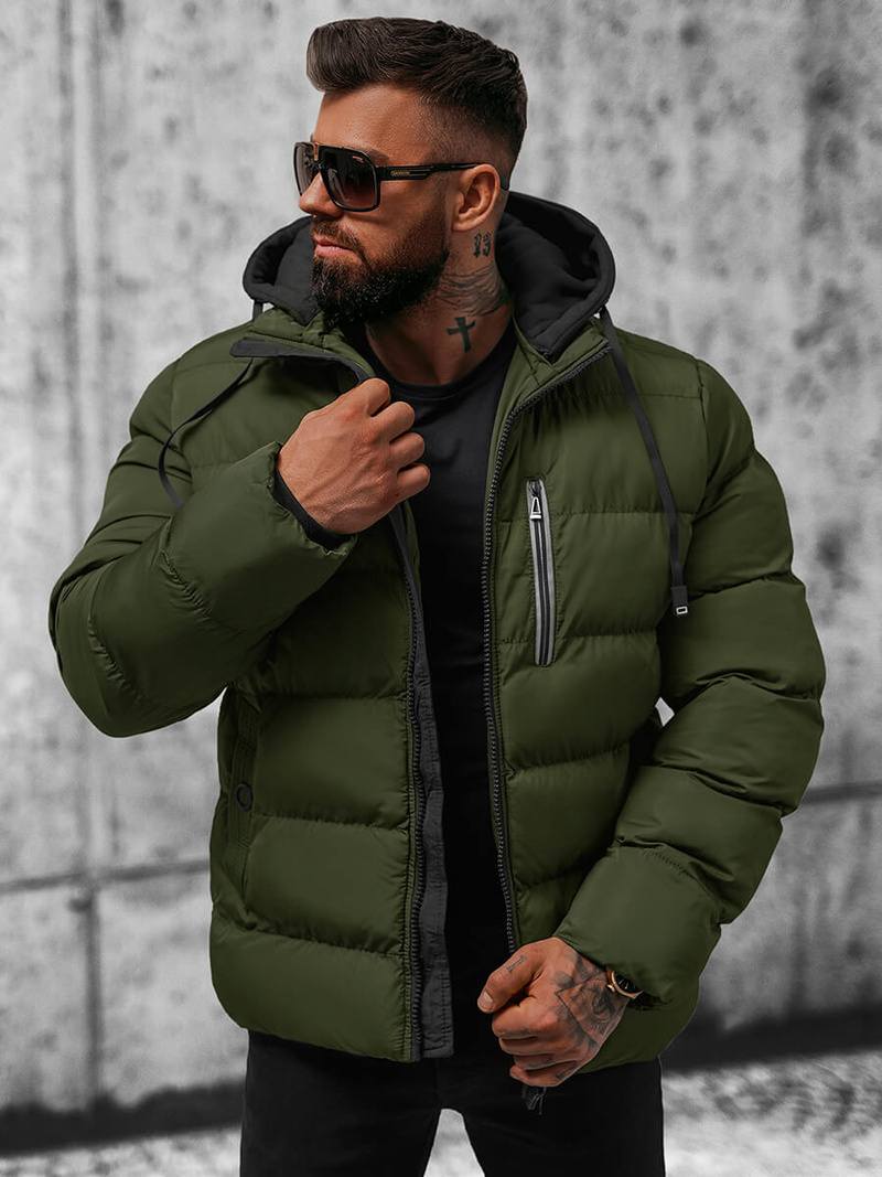 Куртка чоловіча Зелена OZONEE JS/27M8112/136