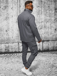 Kurtka męska grafitowa OZONEE O/G3035