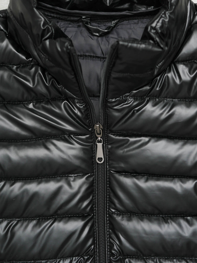 Kurtka damska pikowana czarna OZONEE JS/16M9110/392Z