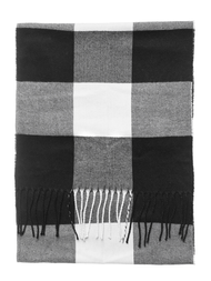 Чоловічий шарф Чорно-Бiлий OZONEE JS/YW08046/1