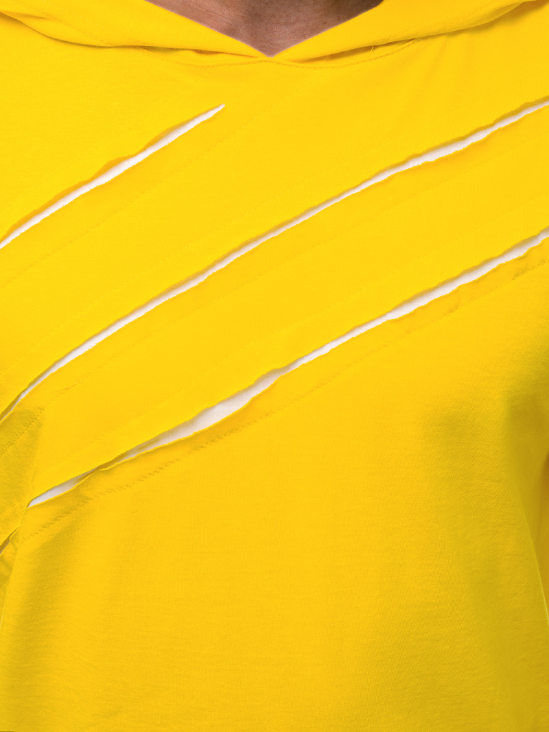 Футболка чоловіча Жовта OZONEE A/1185Z