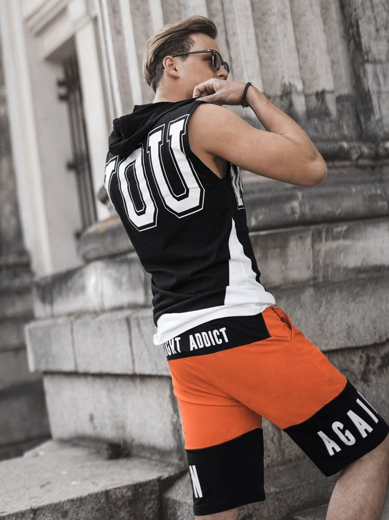 Футболка чоловіча Чорна OZONEE B/60042Z