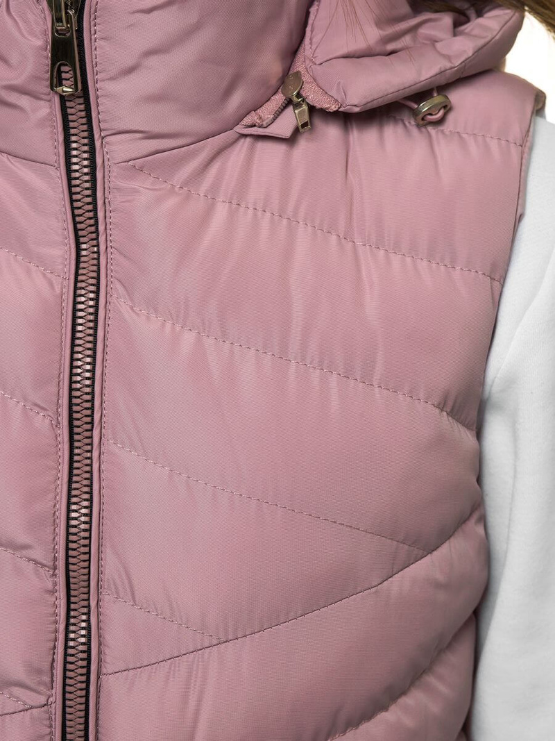 Стьобаний жіночий жилет порошкоподібний OZONEE N/6805/5