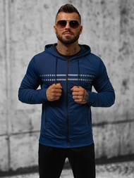 Kurtka przejściowa męska granatowa OZONEE JS/M10306