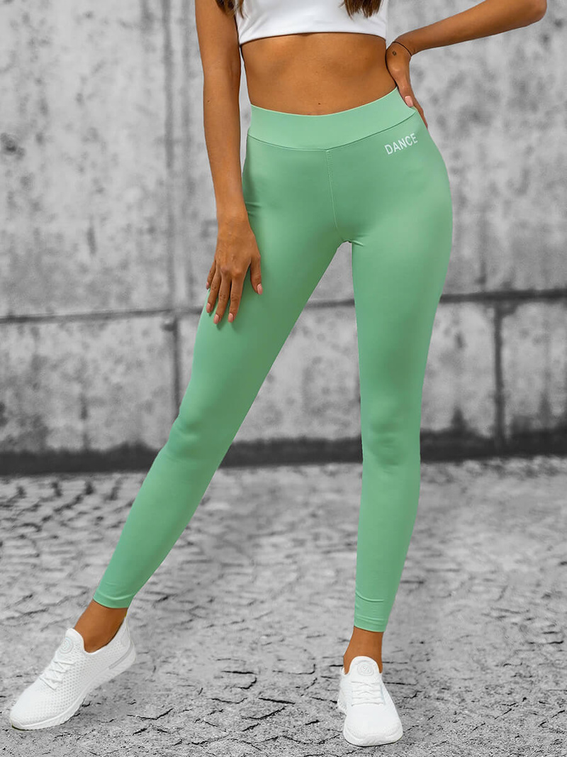 Legginsy damskie miętowa OZONEE O/FJ8066