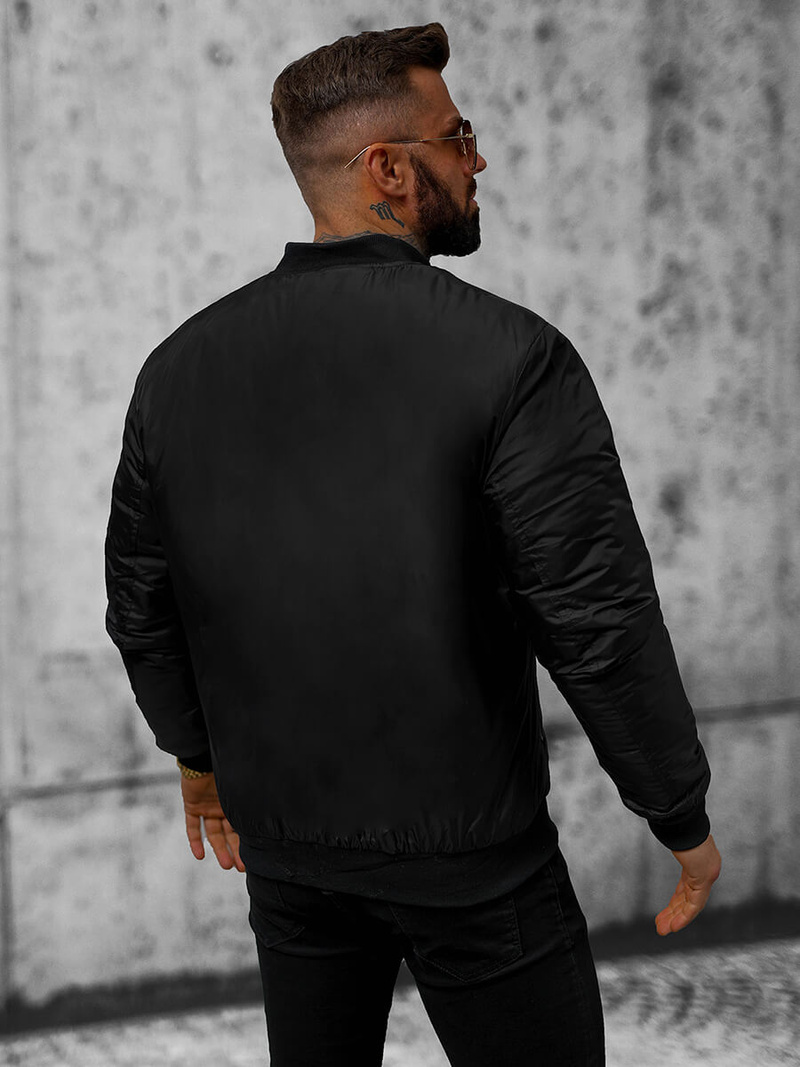 Куртка Чоловіча Чорна OZONEE JS/AK95Z