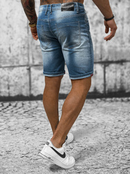Spodenki męskie jeansowe niebieskie OZONEE NB/MP0264BC