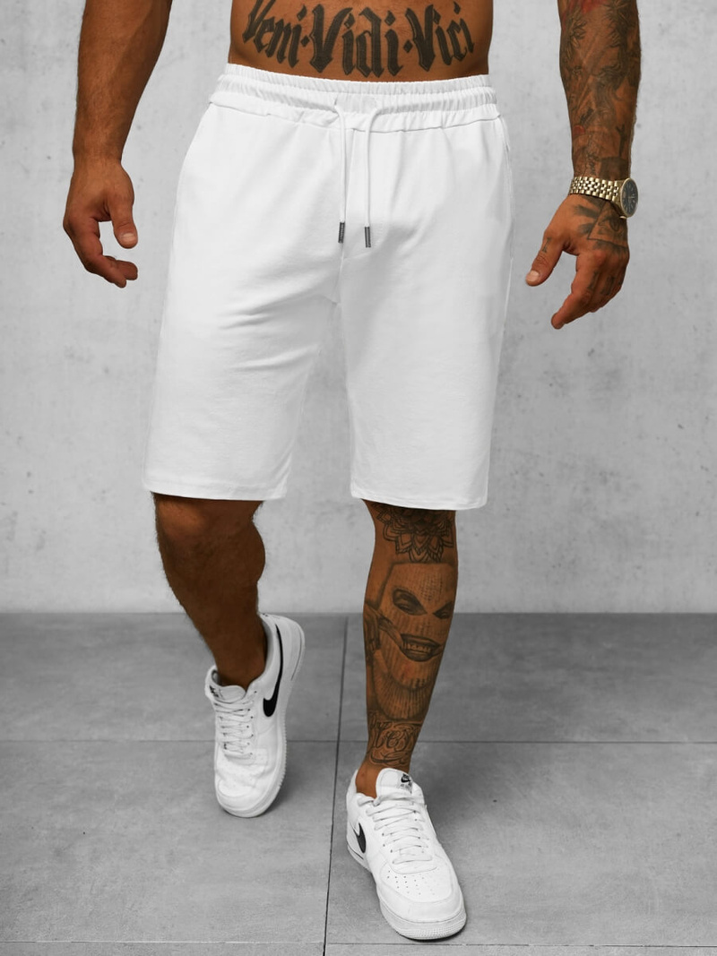 Шорти чоловічі білі OZONEE O/1425SP