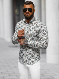 Koszula męska biała OZONEE O/V105