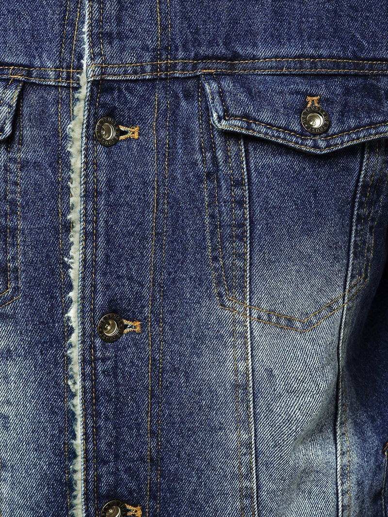 Kurtka męska jeans niebieska OZONEE JB/JP1153Z