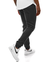 Spodnie dresowe męskie czarne men/ck01