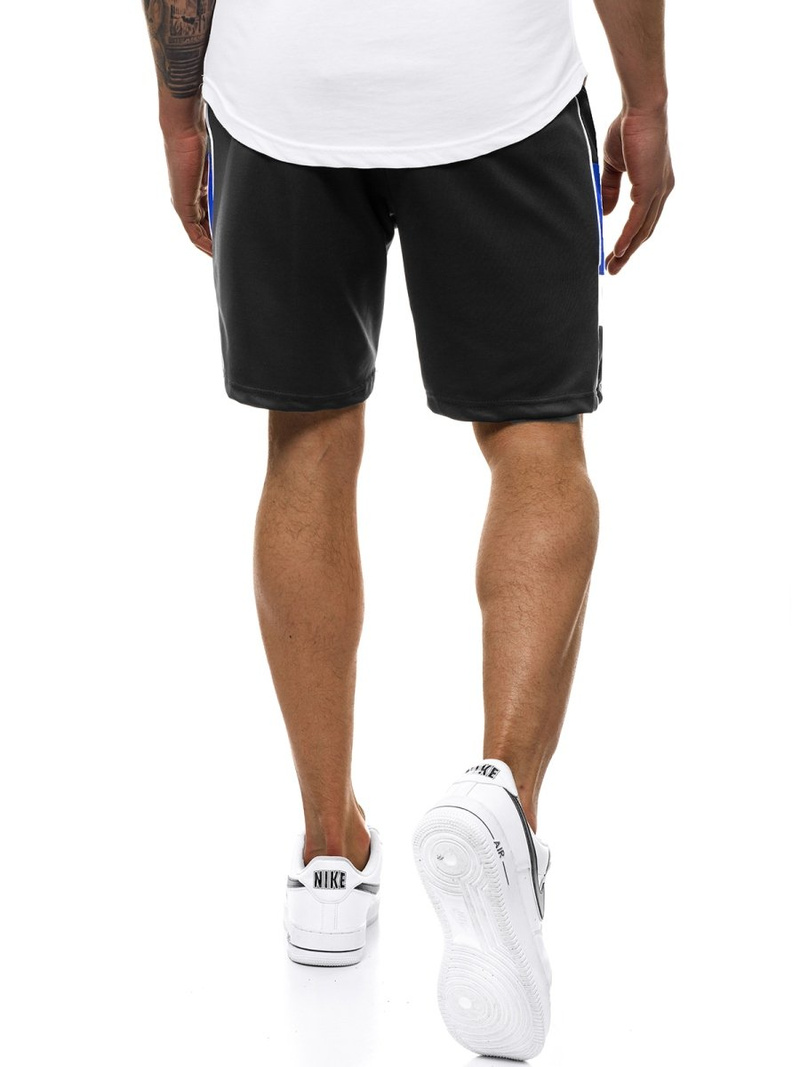 Spodenki męskie czarne OZONEE JS/KK300171