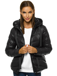 Куртка жіноча Чорна OZONEE JS/M23066/5