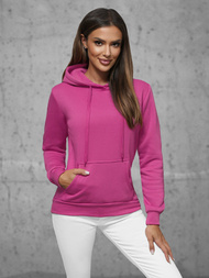Bluza z kapturem damska jasno-fioletowa OZONEE JS/W02/57Z