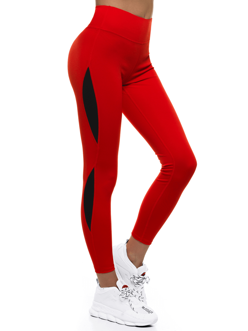 Legginsy damskie czerwone OZONEE JS/YW89002/5