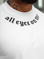 Bluza męska biała OZONEE O/P2027Z